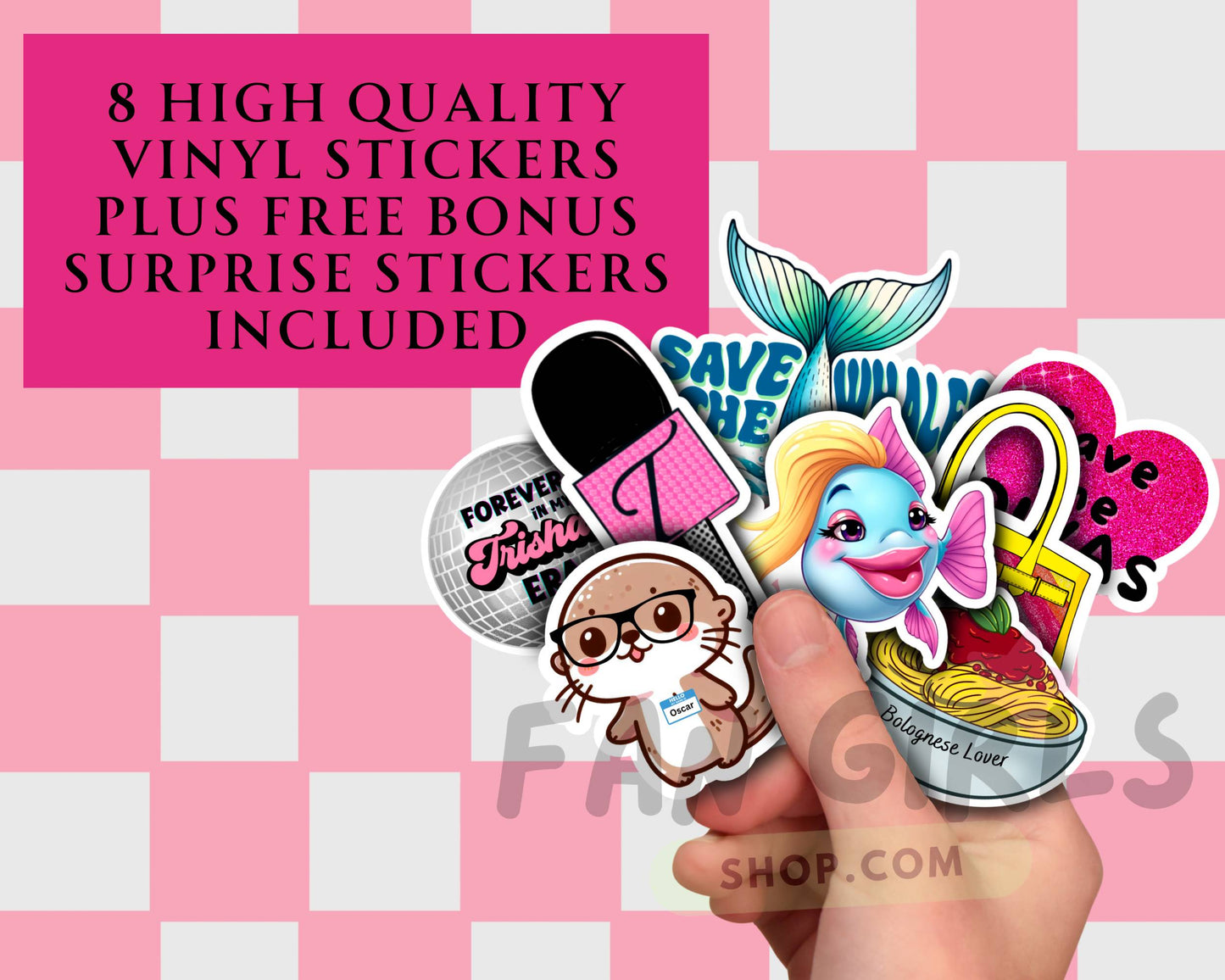 TRISHA PAYTAS Inspired Sticker Set!