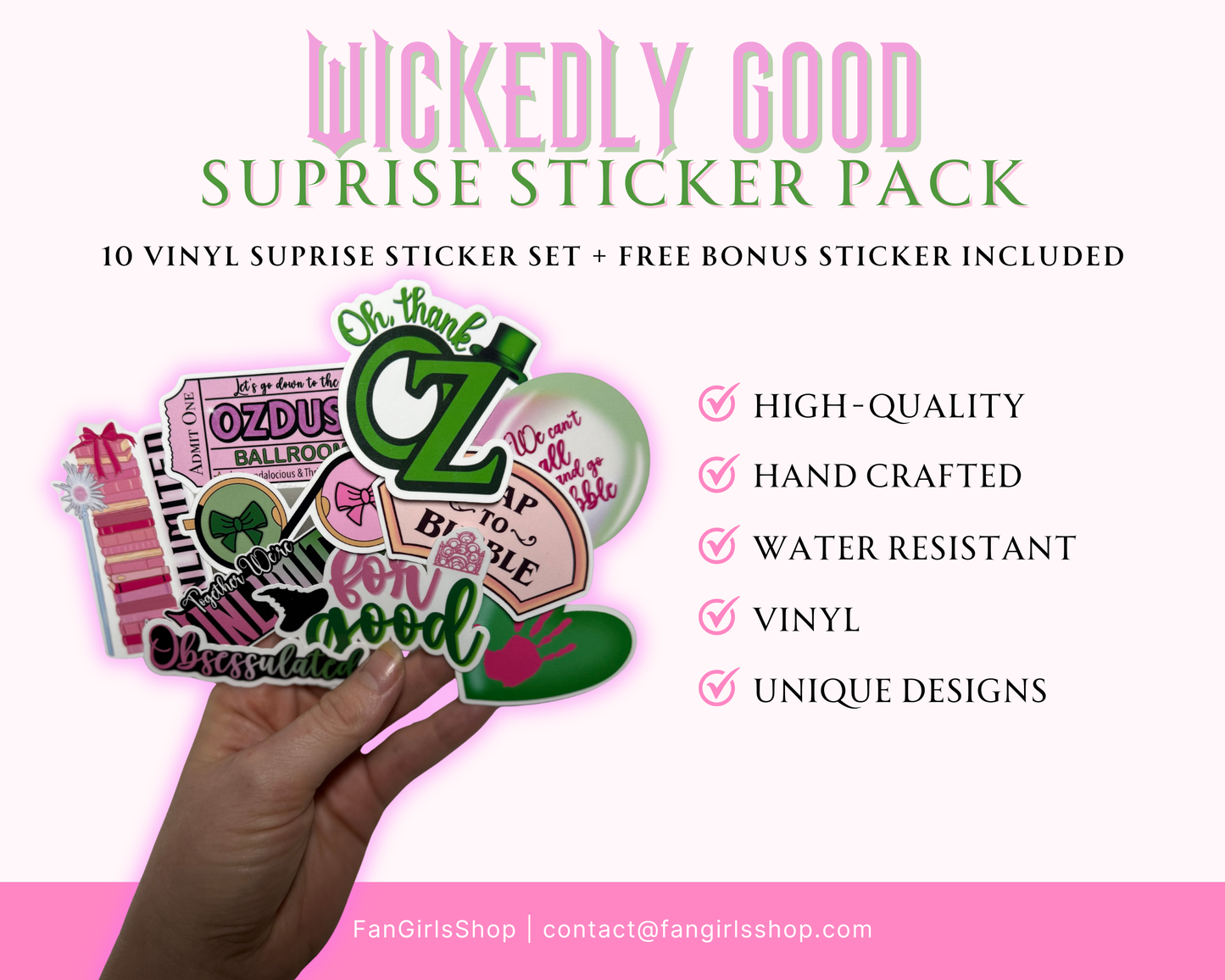Wickedly Good Sticker Set!